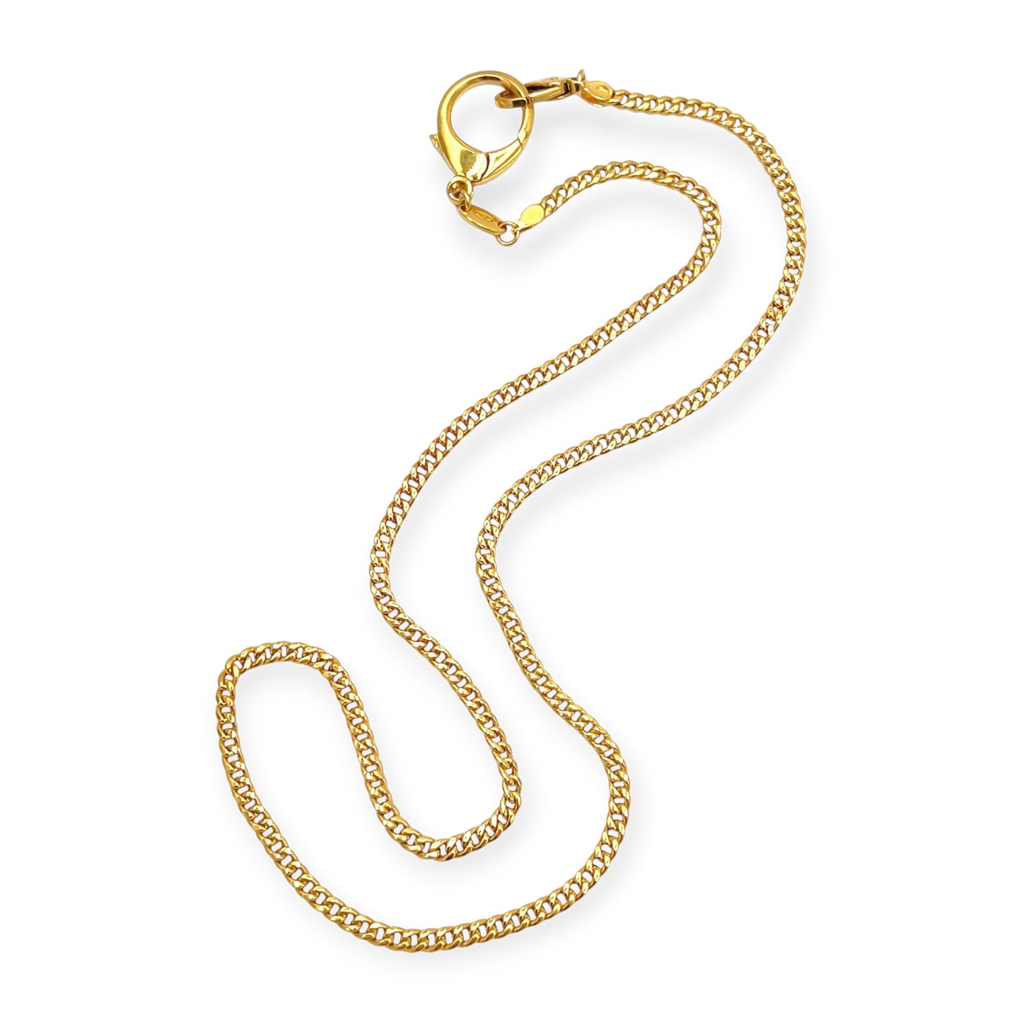 Wempe Gold Curb Link Necklace