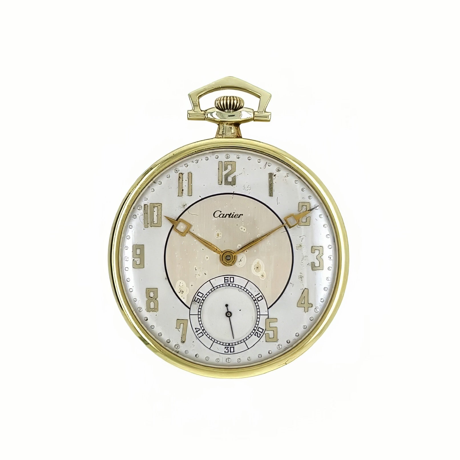 1920s Cartier Pocket Watch – CDB Ltd - Main Image