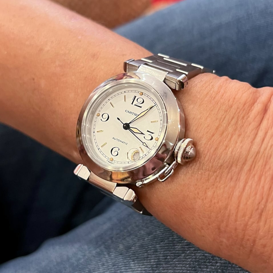 Cartier Pasha Stainless Steel Watch