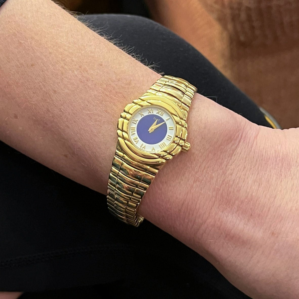 Piaget Tanagra Gold Lapis Lazuli Watch