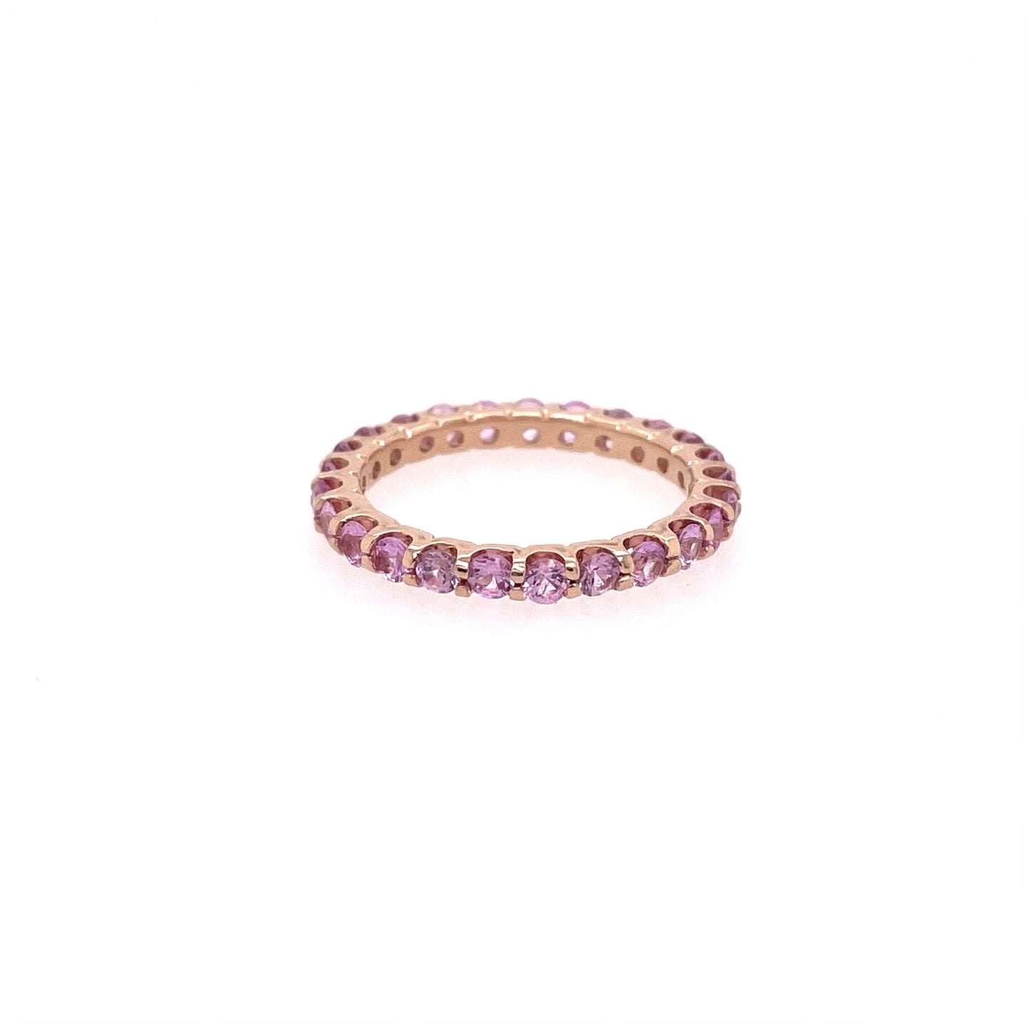 Pink Sapphire Rose Gold Ring