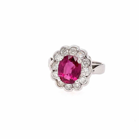 Ruby Diamond Ring