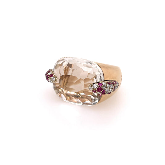 Pomellato Pin Up White Topaz Ring