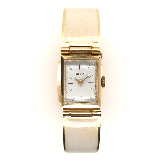 Gucci White Enamel Watch