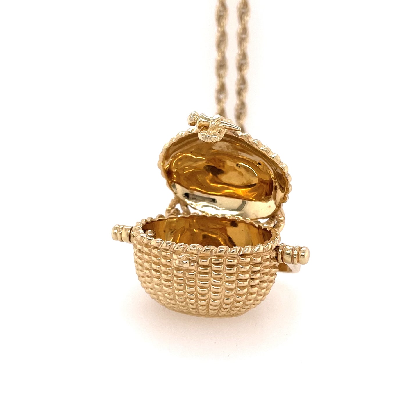 Nantucket Basket Whale Pendant Necklace