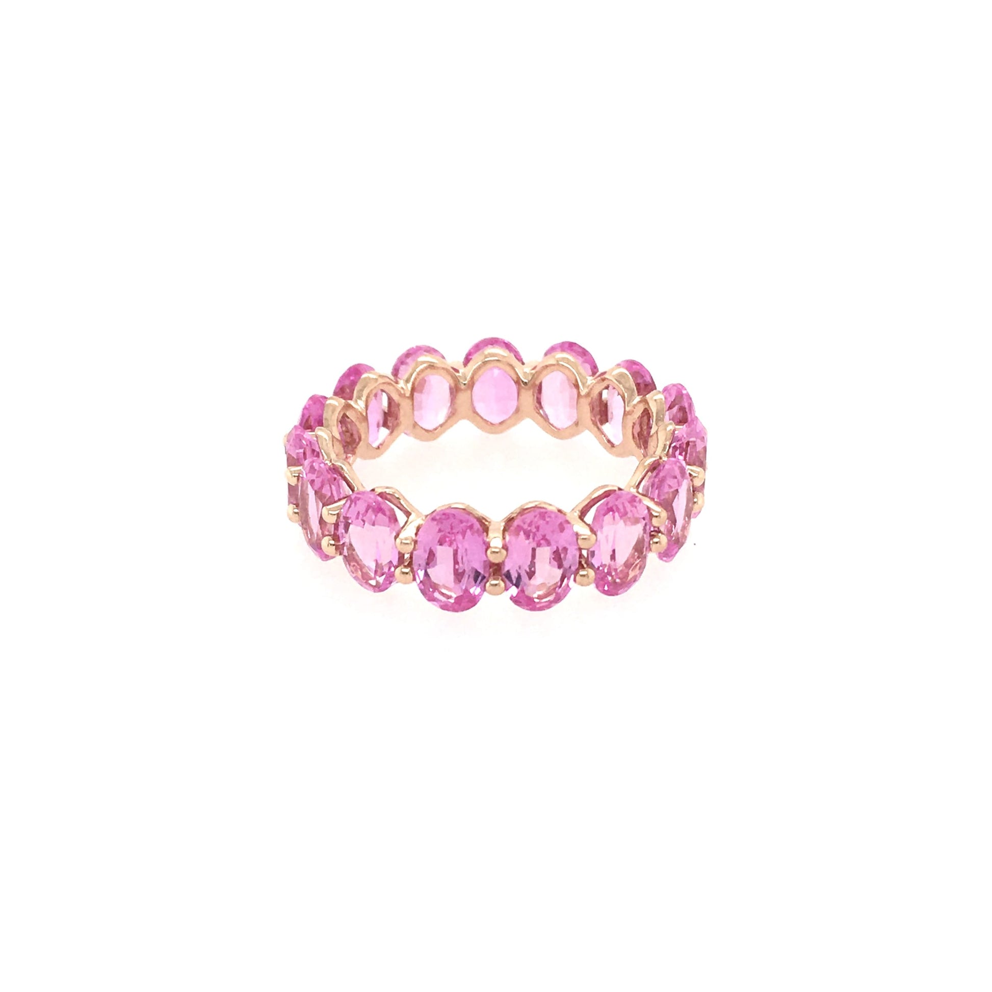 Pink Sapphire Band