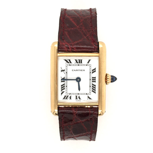 Cartier Tank Gold Watch