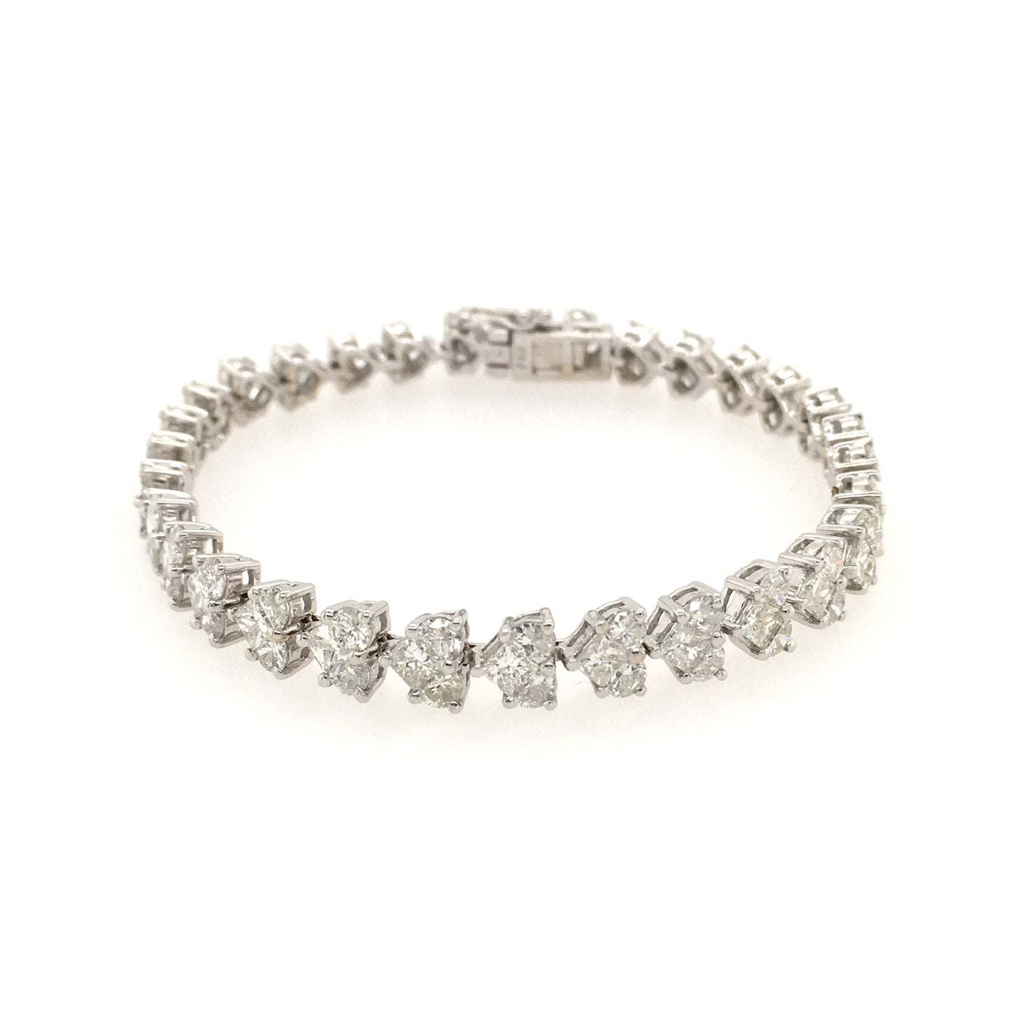 Diamond Straight Line Bracelet