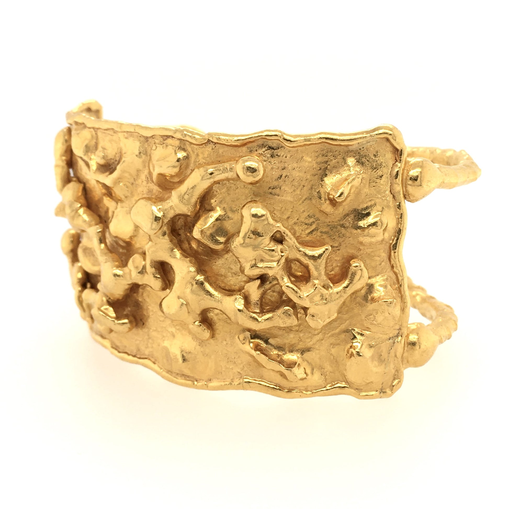 Jean Mahie Abstract Cuff Bracelet