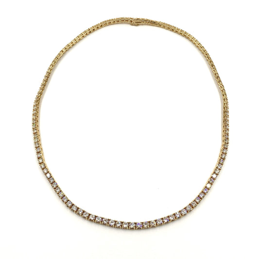 Diamond Rivière 10.00 Necklace