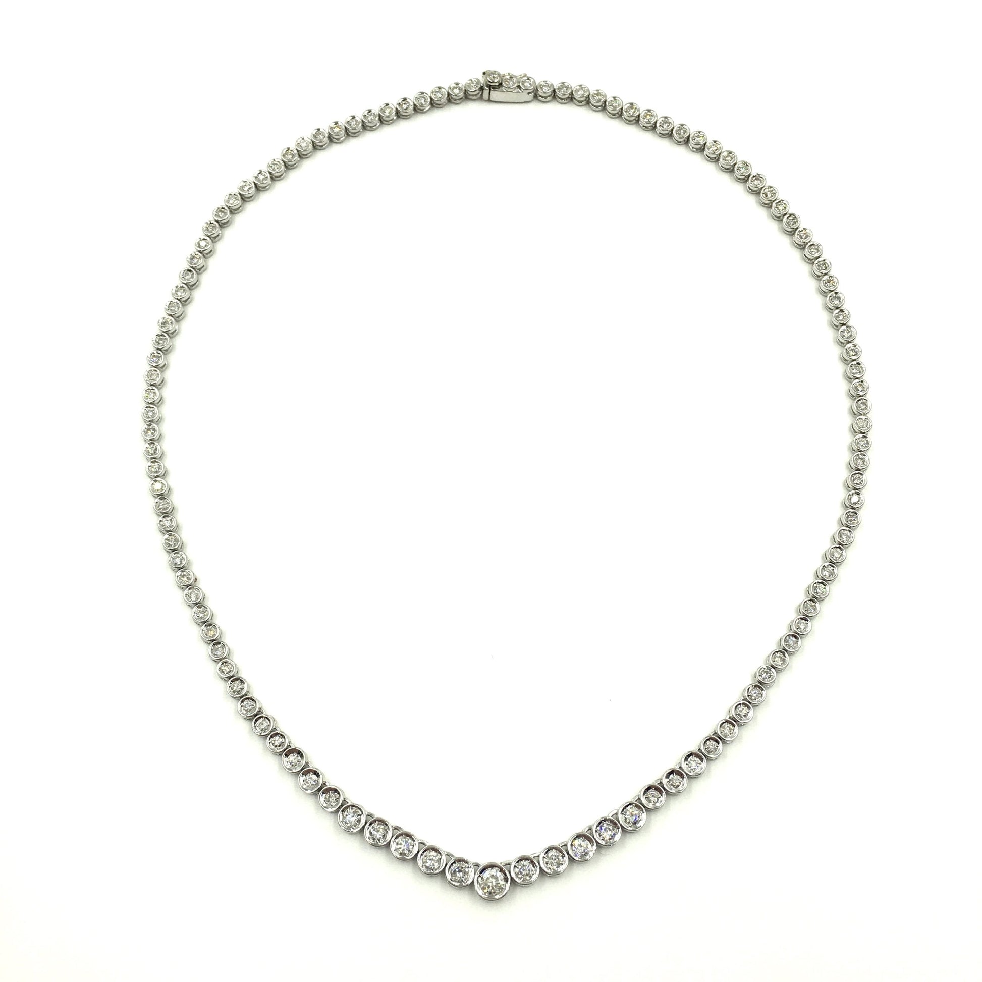 Diamond Line Necklace