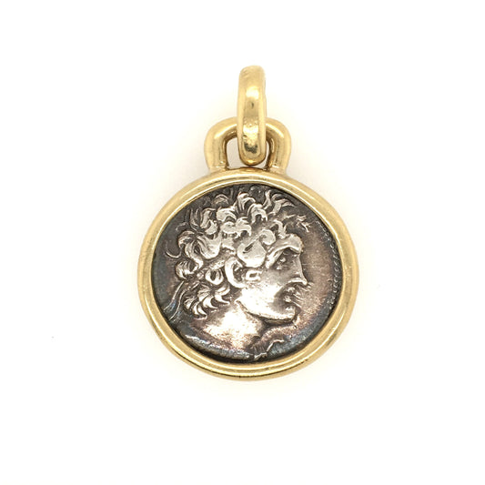 Gold Silver Medal Pendant