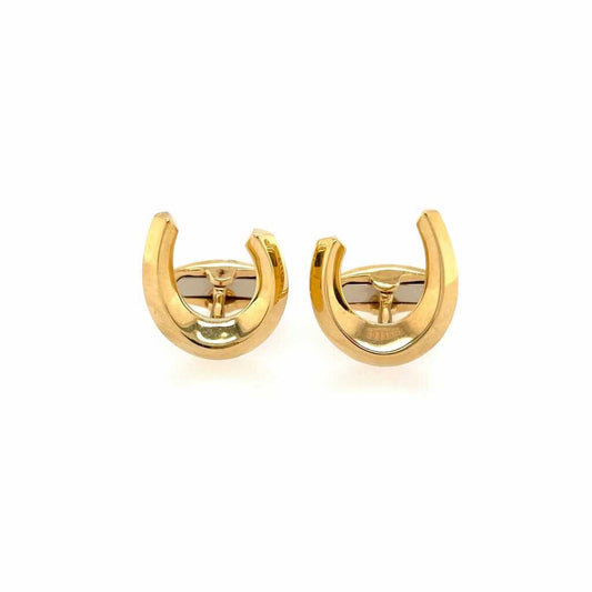 Tiffany Gold Horseshoe Cufflinks