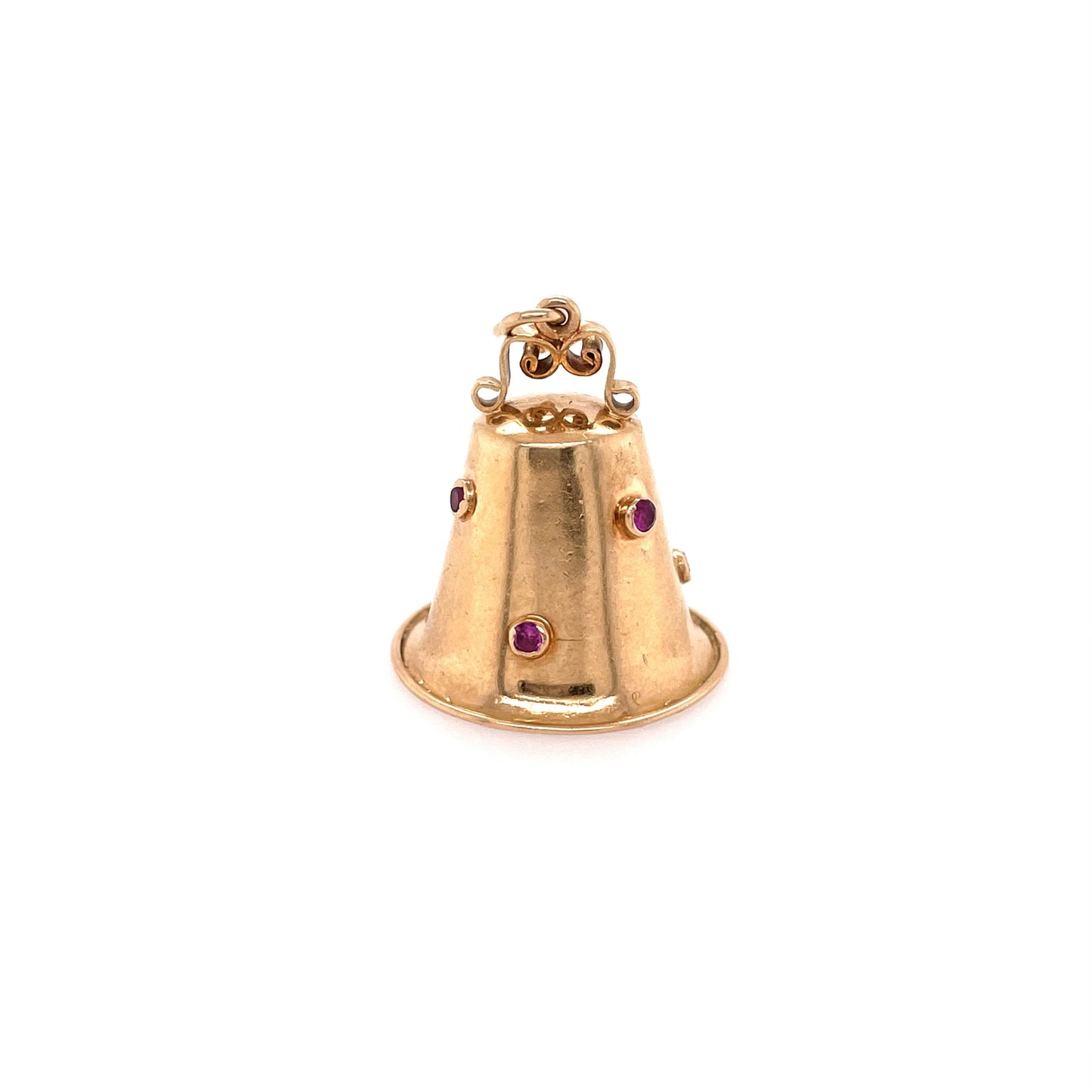 Gold Bell Pendant