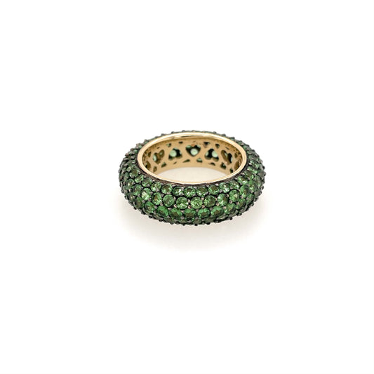 Tsavorite Garnet Gold Ring