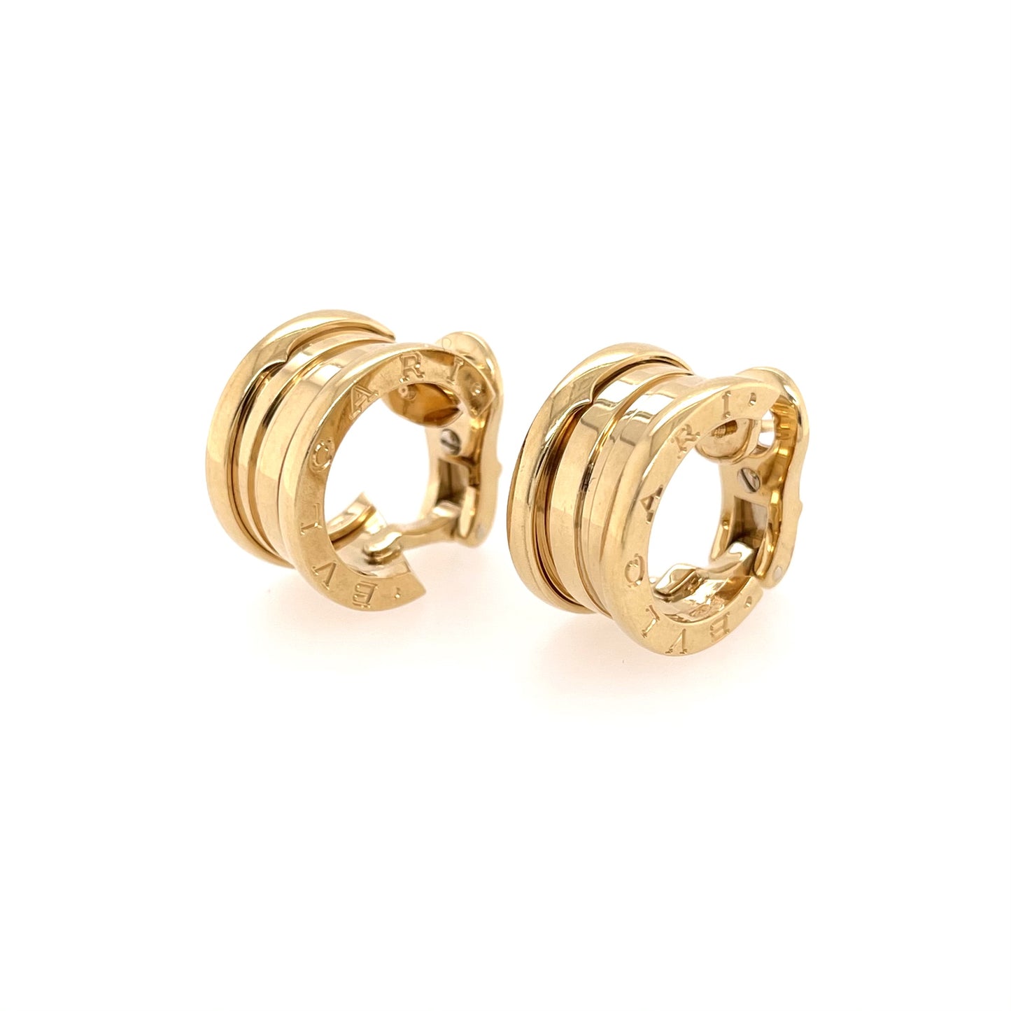 Bulgari B Zero1 Gold Hoop Earrings