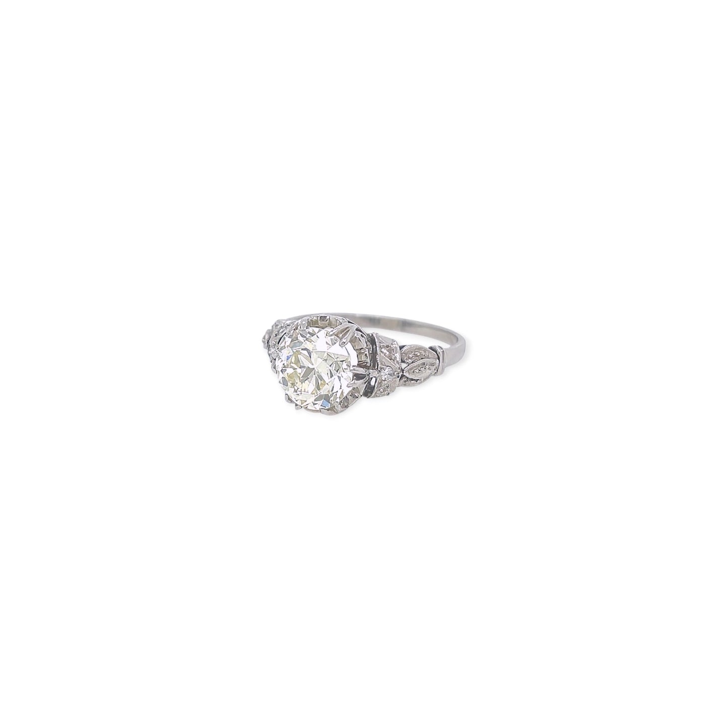 Old European Cut 1.75 Diamond Ring