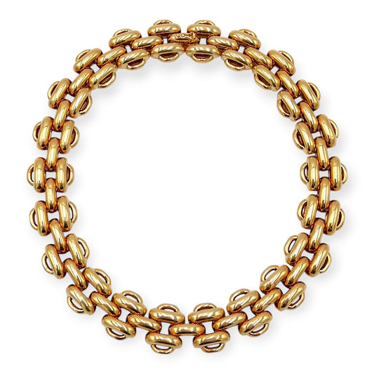 Abel Zimmerman Chunky Gold Link Necklace