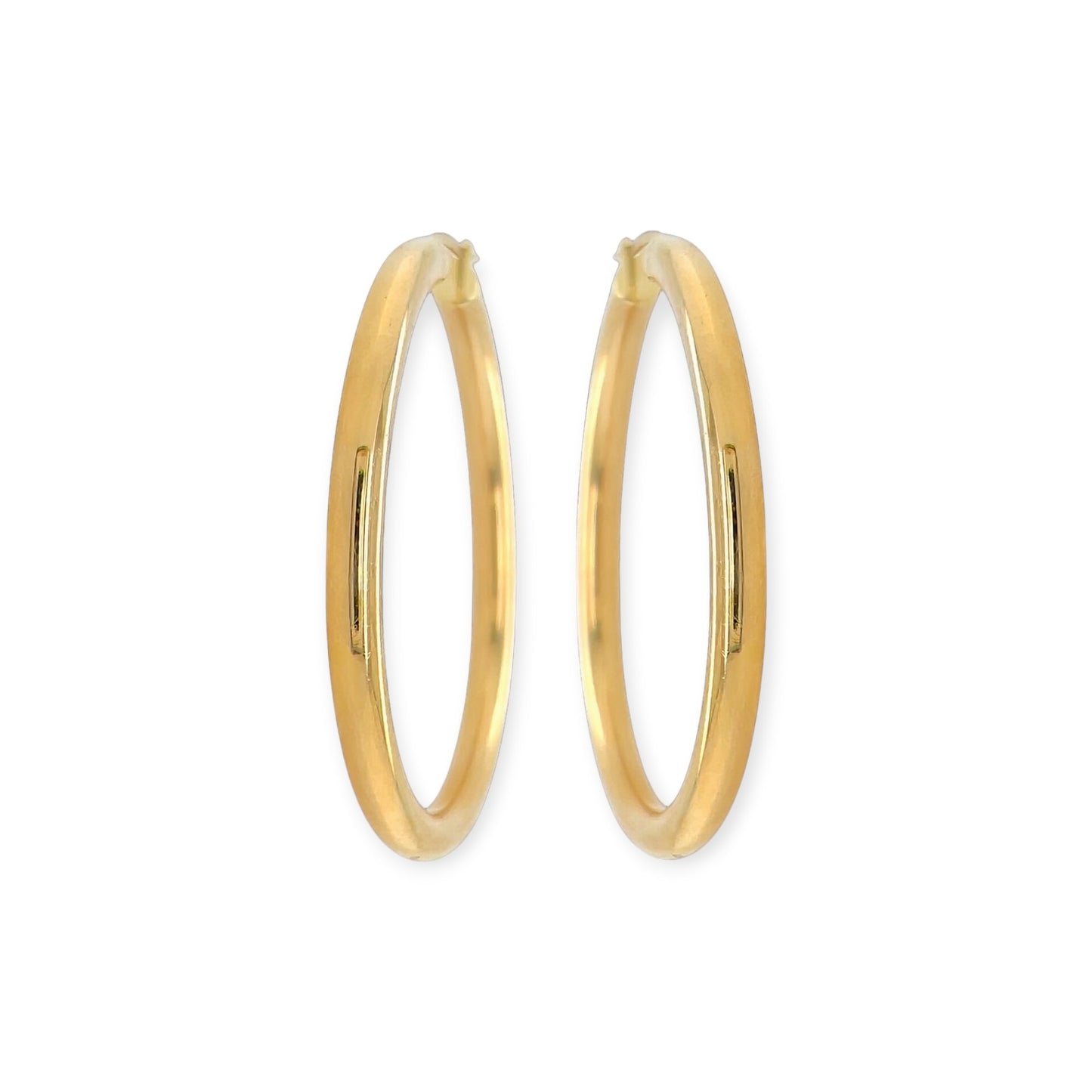 Large Gold Hoop Earrings