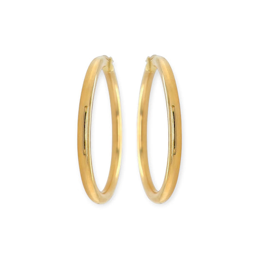 Large Gold Hoop Earrings