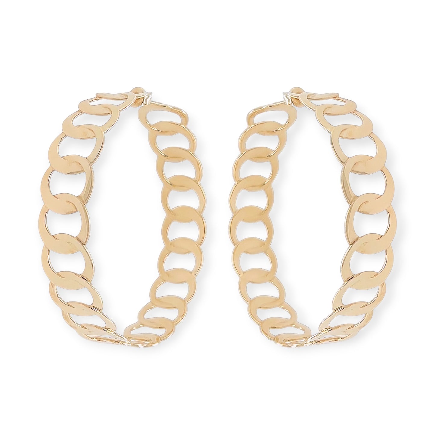 Lana Jewelry Large Gold Hoop Earrings