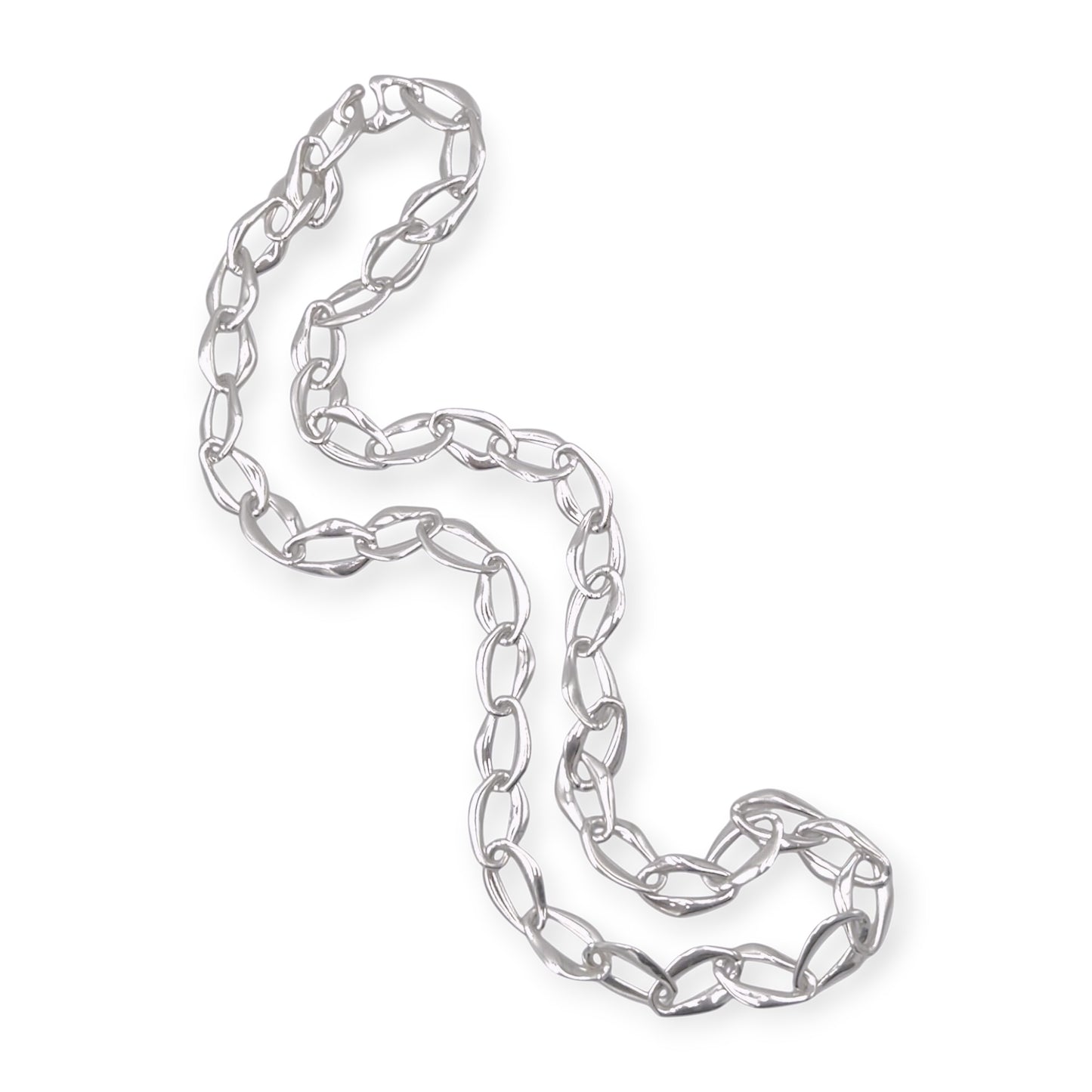 Tiffany Peretti Aegean Silver Link Necklace