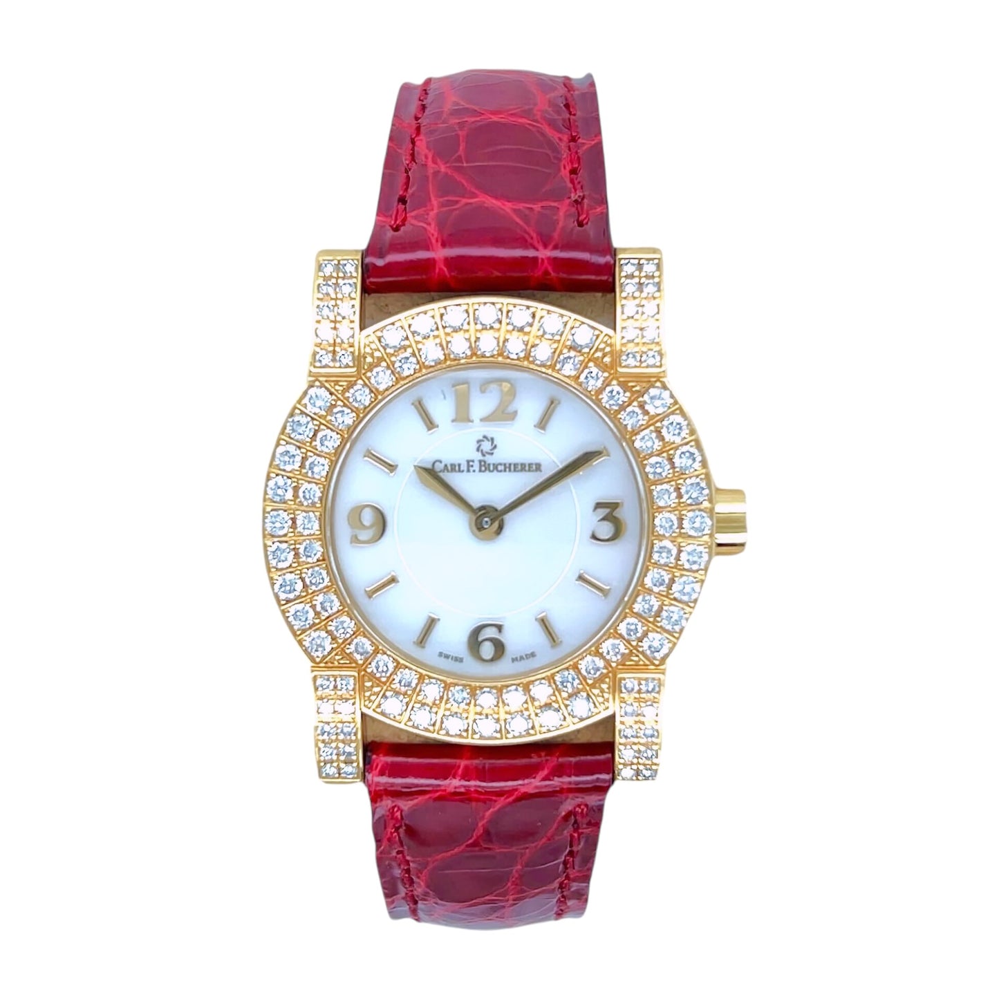 Bucherer Pathos Diva Gold Diamond Watch