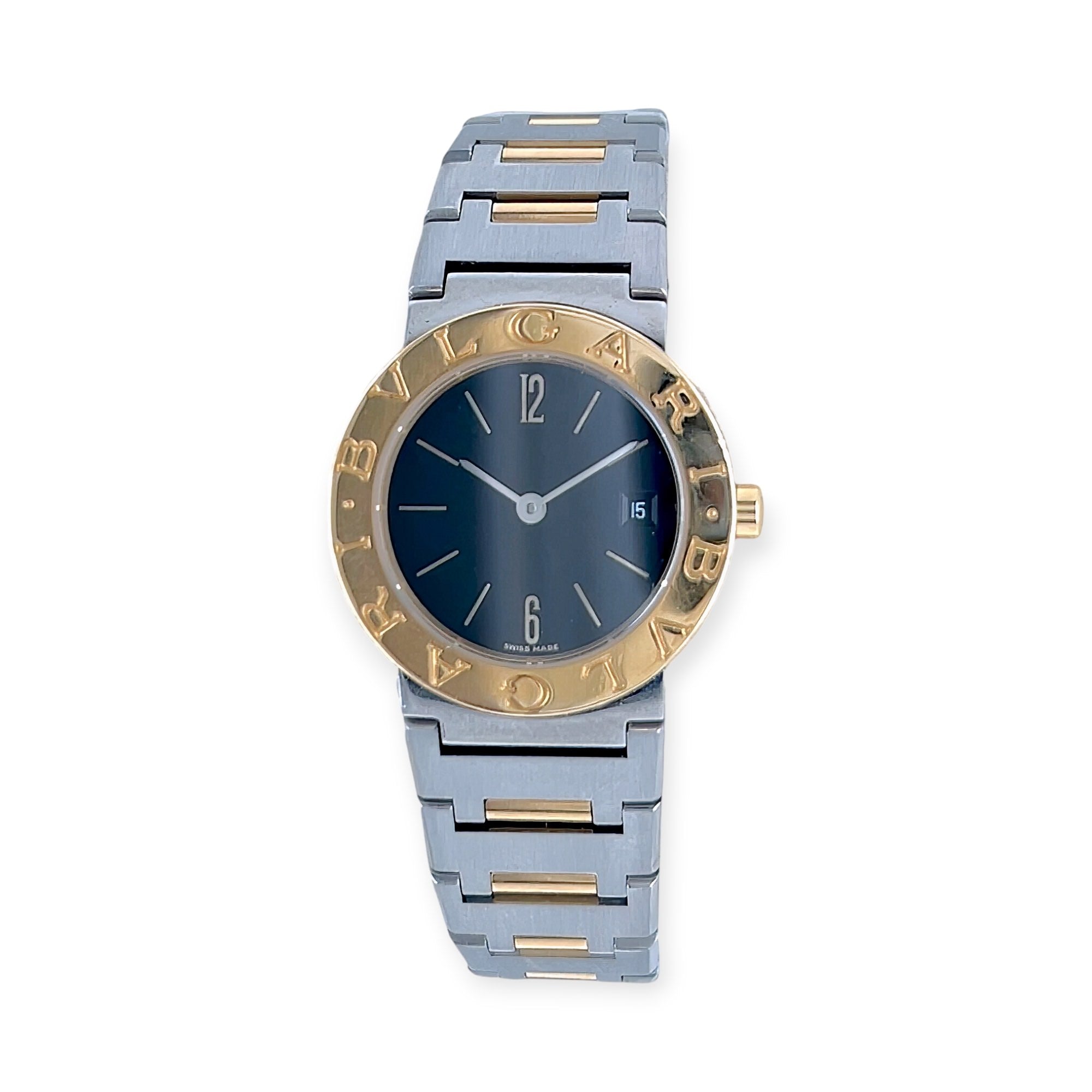 Bulgari Bulgari Stainless Steel Gold Watch – CDB Ltd Bulgari Bulgari Stainless Steel Gold Watch – CDB Ltd
