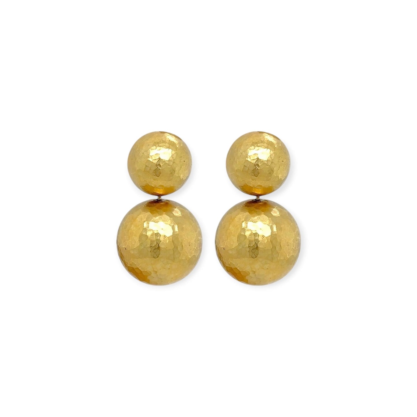 Tiffany Picasso Planet Gold Dome Earrings