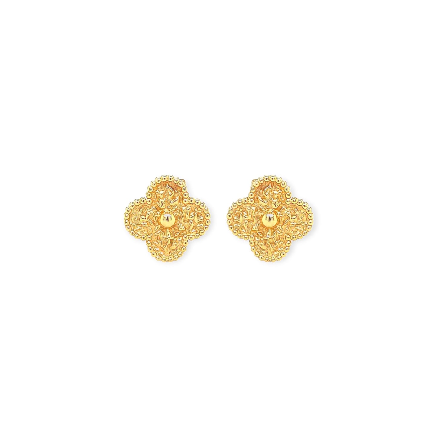 Van Cleef Vintage Alhambra Gold Earrings
