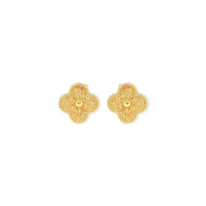 Van Cleef Vintage Alhambra Gold Earrings