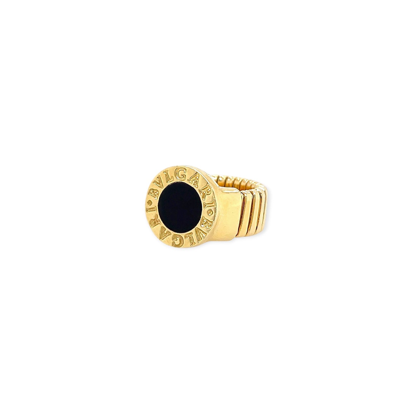 Bulgari Bulgari Gold Black Onyx Ring