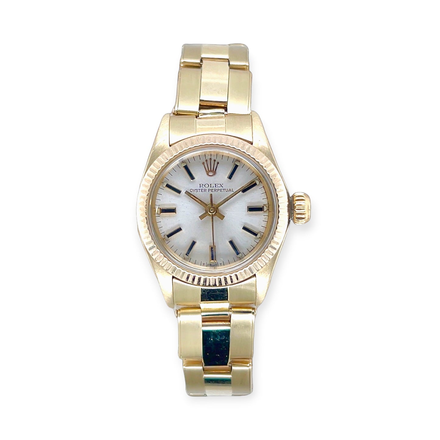 Rolex Oyster Perpetual Gold Watch
