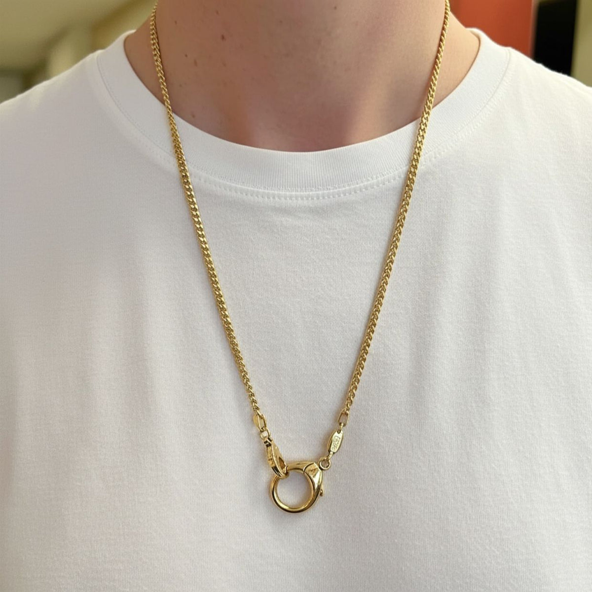Wempe Gold Curb Link Necklace