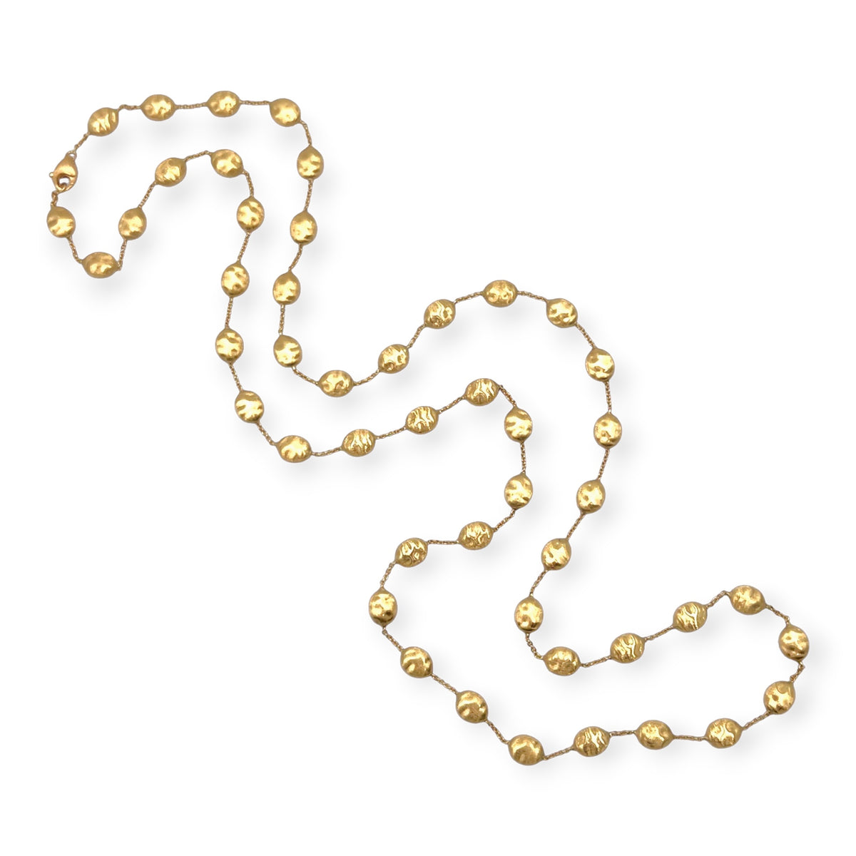 Marco Bicego Siviglia Gold Textured Necklace