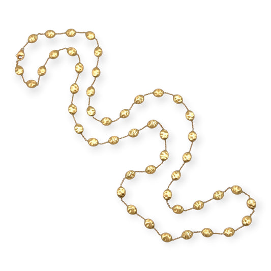 Marco Bicego Siviglia Gold Textured Necklace