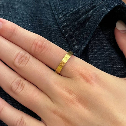 Cartier Love Small Gold Ring