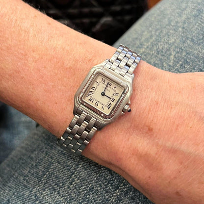 Cartier Panthere Small Stainless Steel Watch