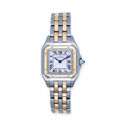 Cartier Panthere Gold Stainless Steel Watch