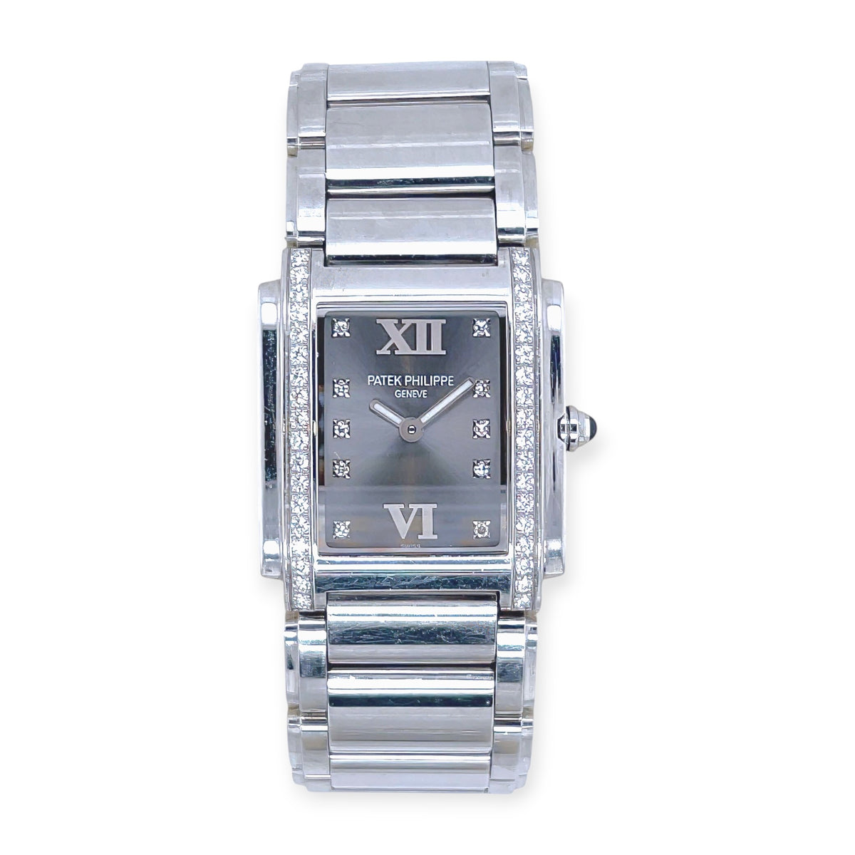 Patek Philippe Twenty 4 Stainless Steel Diamond Watch