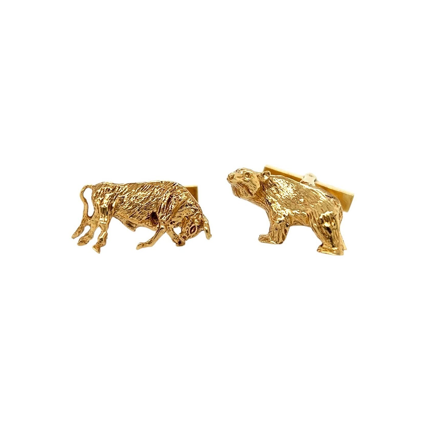 Tiffany Bull and Bear Cufflinks