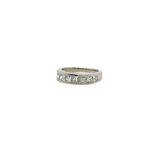 Platinum Diamond Band Ring