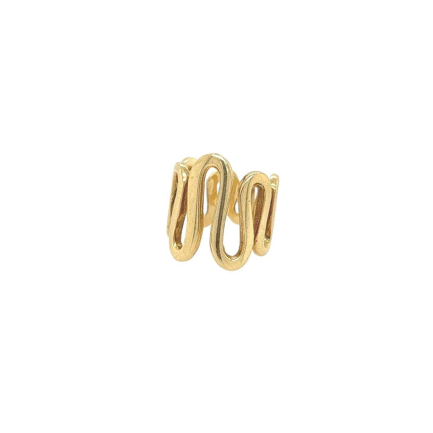 Gold Zig Zag Ring