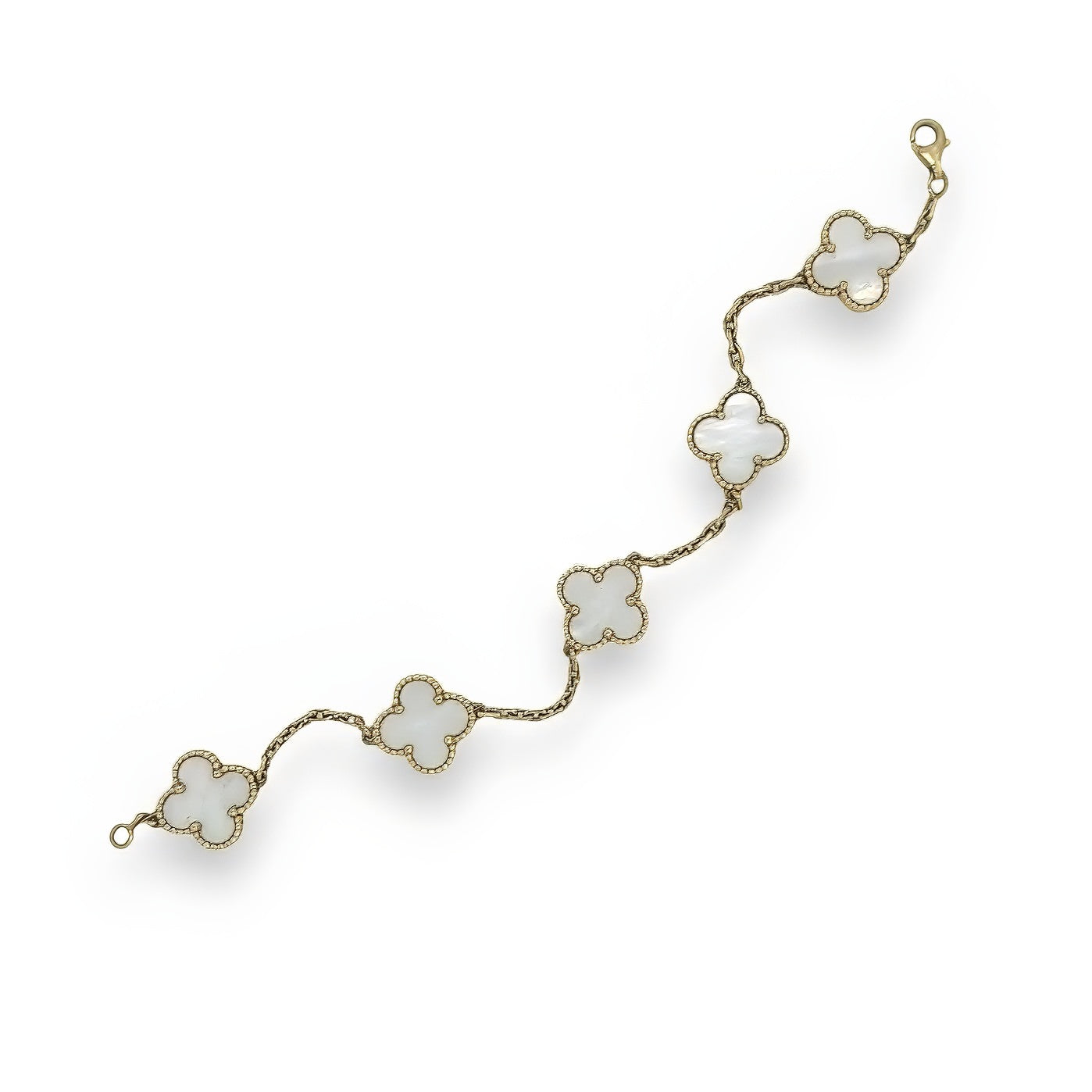 Van Cleef "Vintage Alhambra" Mother of Pearl Bracelet