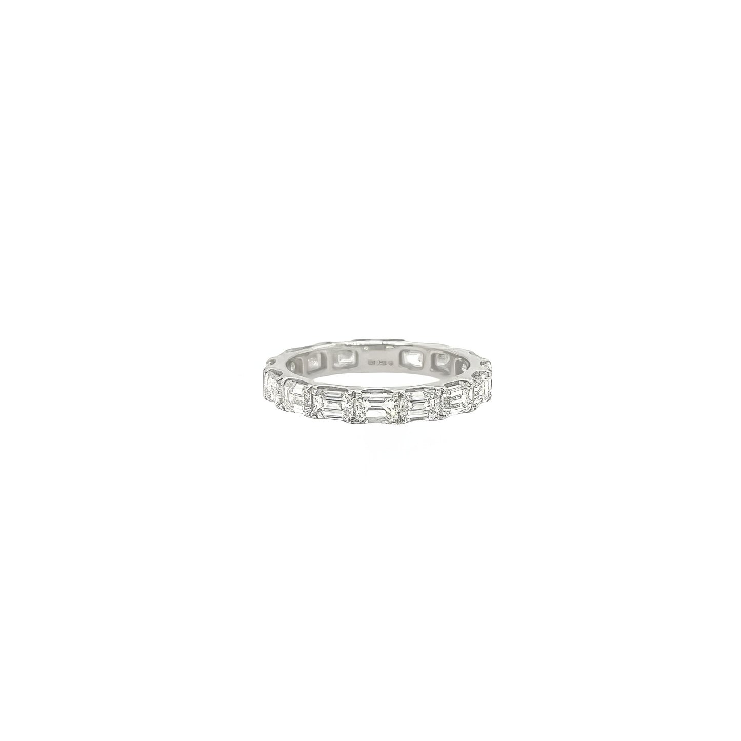 White Gold Diamond Eternity Band Ring