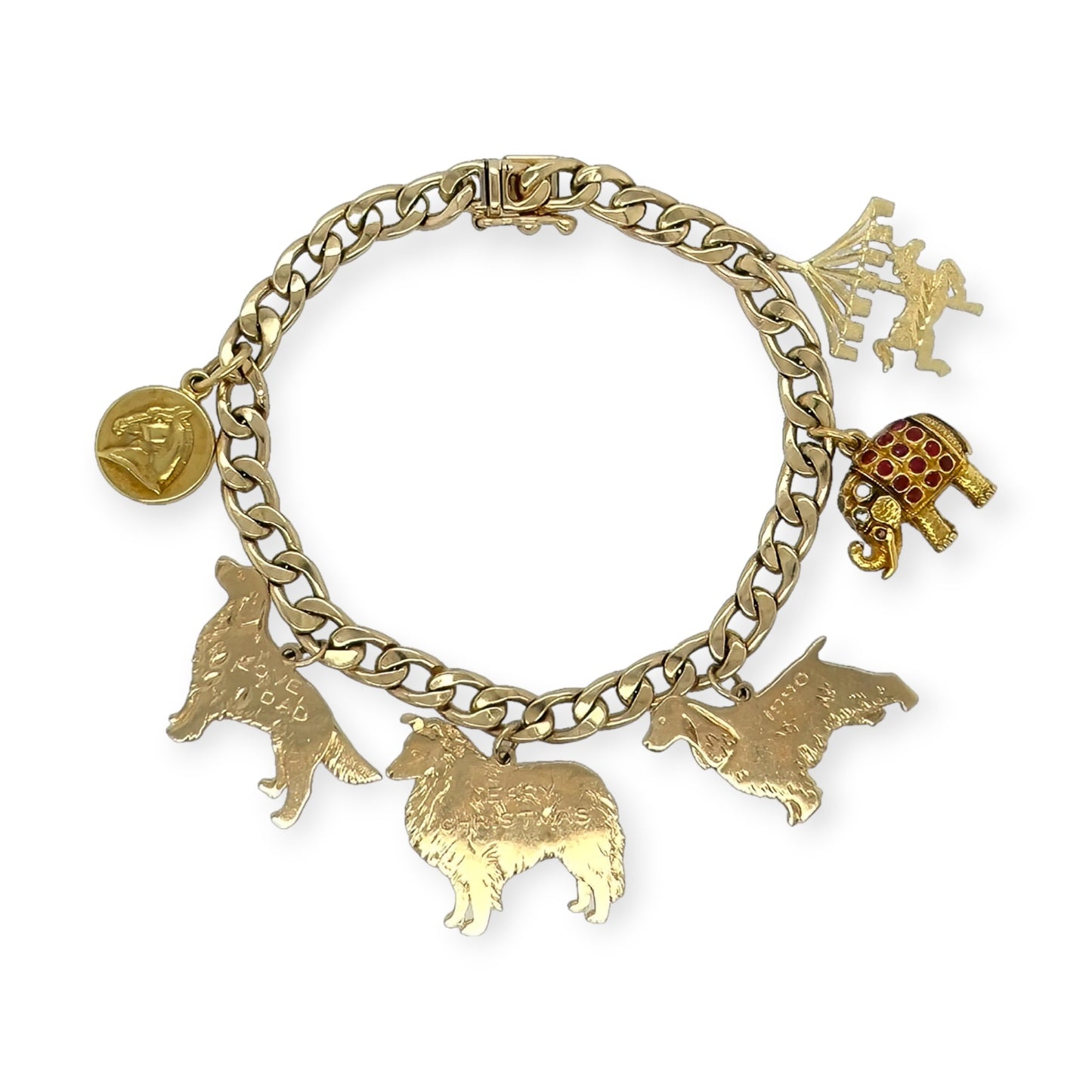 Animal Theme Charm Bracelet