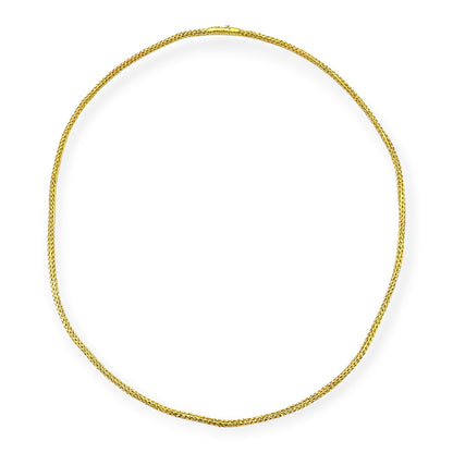 Lalaounis Long Gold Mesh Chain Necklace