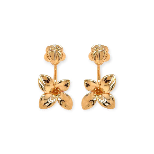 Pasquale Bruni “Giardini Segreti” Rose Gold Diamond Earrings