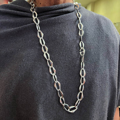 Tiffany Peretti Aegean Silver Link Necklace