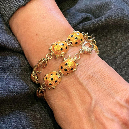 Frascarolo Leopard Head Convertible Pendant Necklace